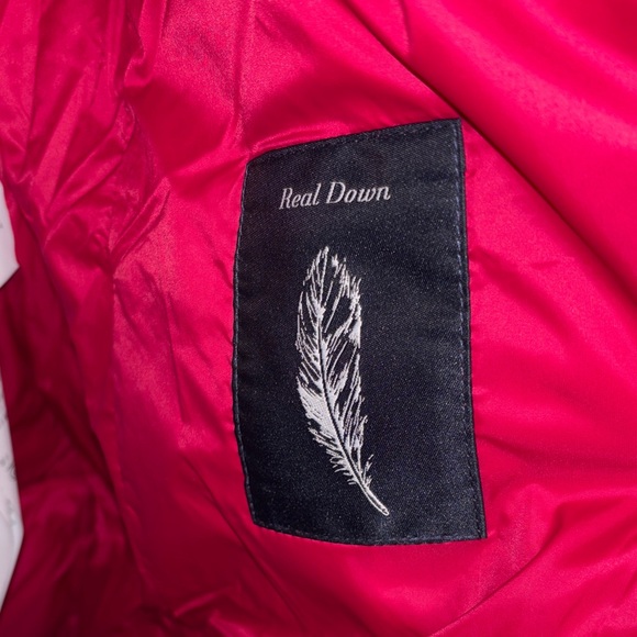 ARMANI JEANS Faux Fur Trim Down Puffer Jacket - Picture 8 of 10